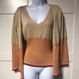 BCBG 2 piece sweater set tank size S/ cardigan size M